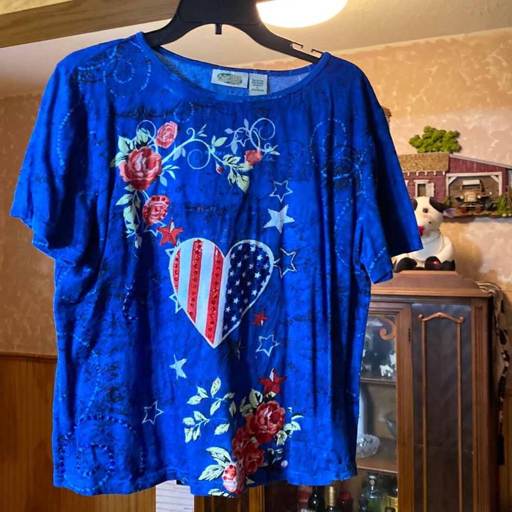 Woman’s Patriotic Top
